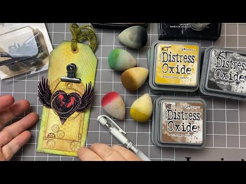 Tags and Hearts by Karen Telfer - A Lavinia Stamps Tutorial