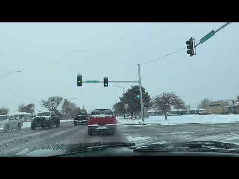 La primera nevada Kansas 11/25/2023