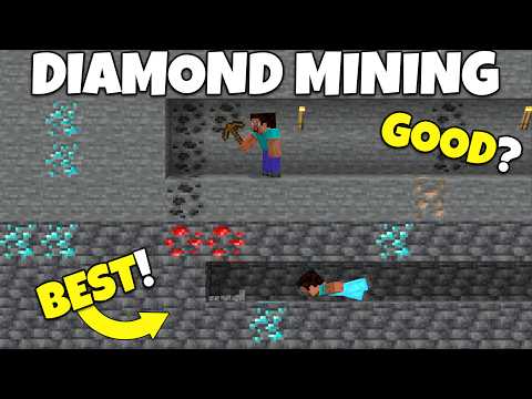 The BEST Way To Find Diamonds In Minecraft 1.20! Bedrock & Java