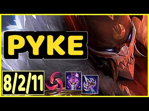 PYKE VS POPPY - 8/2/11 KDA SUPPORT GAMEPLAY CHALLENGER I