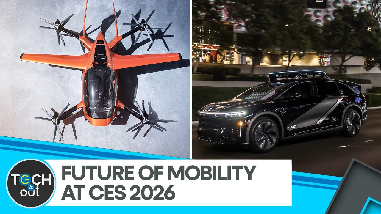 Autonomous Robotaxis to Remotely-Operated Ride Sharing | CES 2026 | Tech It Out