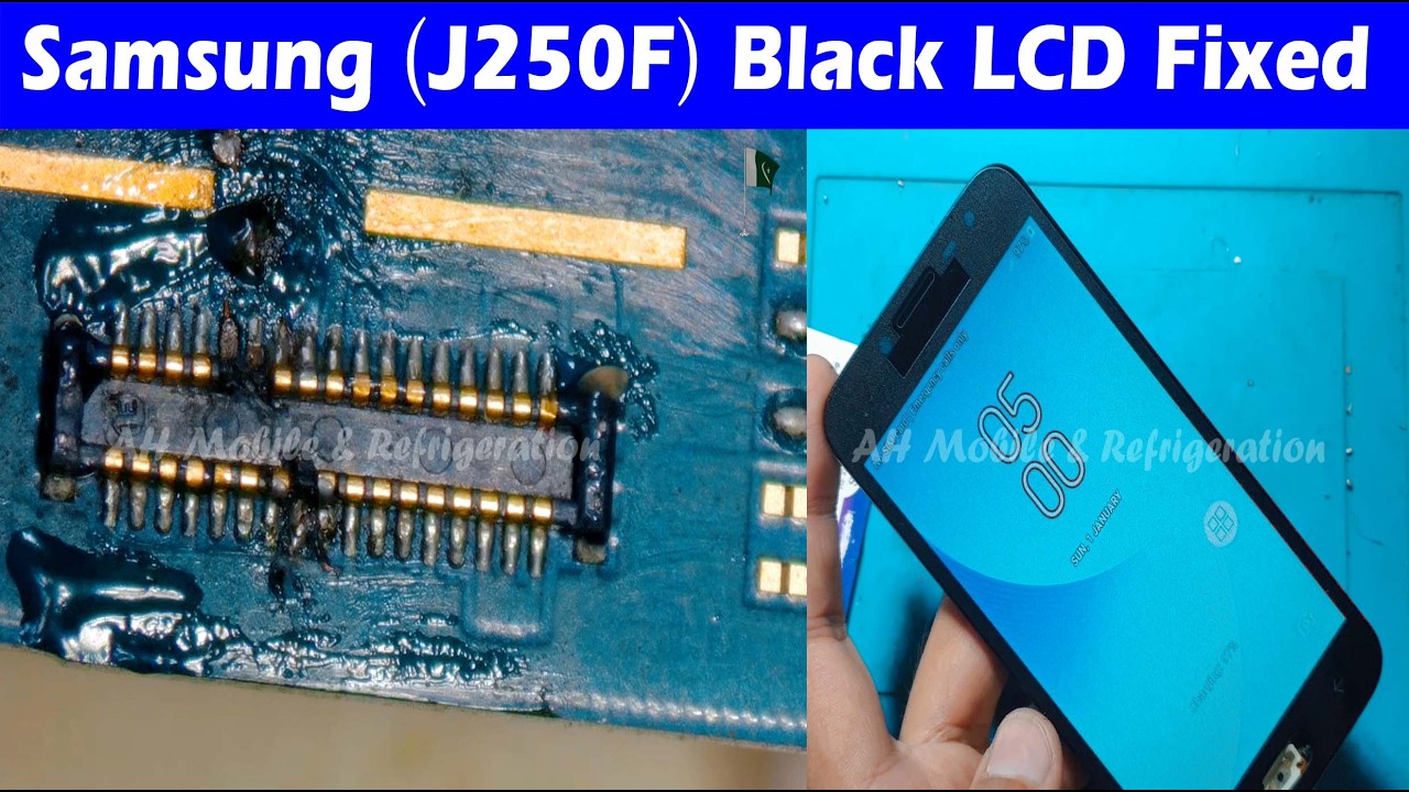 Samsung J2 Pro Grand Prime Pro J250F No Screen No Display Problem