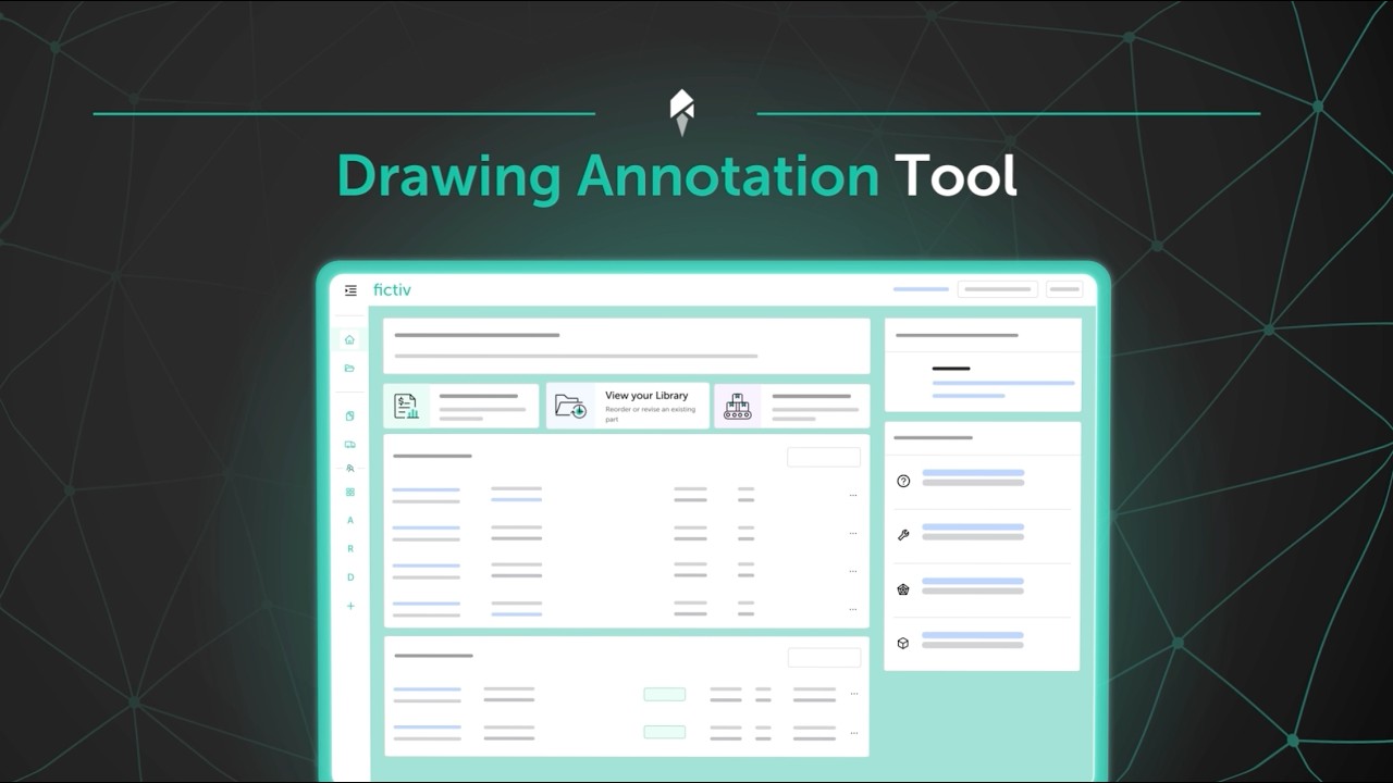 Drawing Annotation Tool | Fictiv Features
