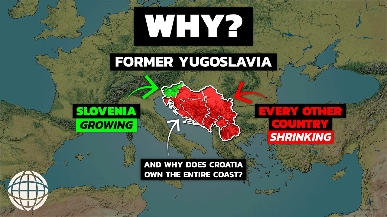 Why Every Former Yugoslavia Country Is Shrinking Except For Slovenia