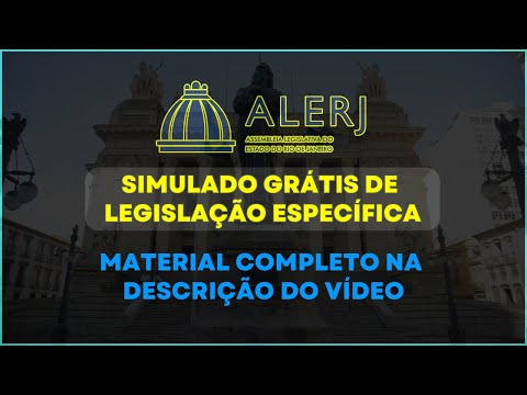ALERJ 2025 Exam (Specific Legislation Simulation)