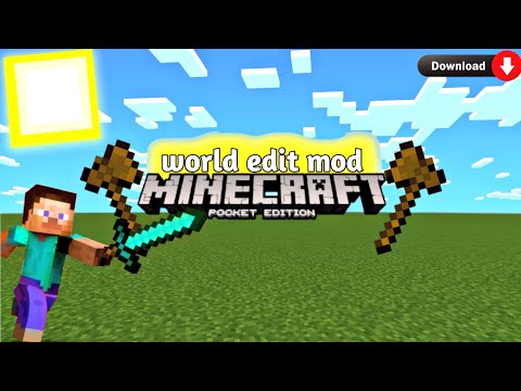 MINECRAFT_GAMER - World edit mod in Minecraft pocket edition 1.19+ | Minecraft gamer