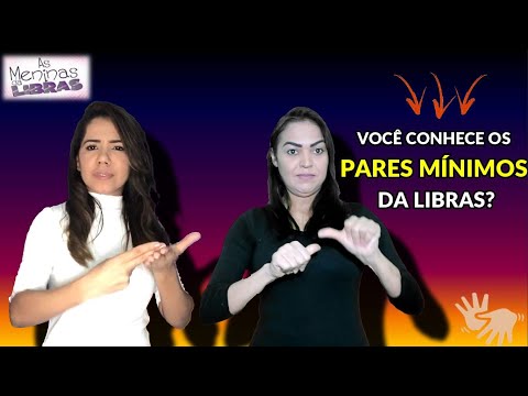 O que são PARES MÍNIMOS  em Libras?