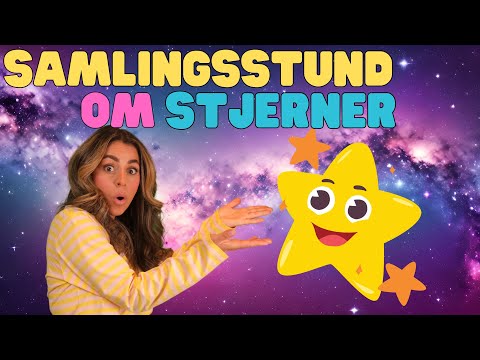 Blinke blinke Stjernelill. Samlingsstund om Stjerner. Barne TV  for førskolebarn.