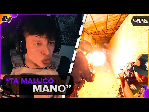 ARUAN REACTS: UNFORTUNATELY I KNOCKED DOWN THE MANIAC IN THE SCARED - LEGEND HUNTERS (RENATO GARCIA)