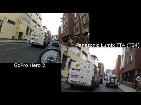 GoPro Hero 2 vs Panasonic Lumix DMC-FT4 (Lumix DMC-TS4)