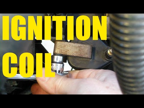 Where is the ignition coil located in Chrysler PT Cruiser?