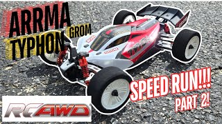Arrma Typhon Grom With New Parts from @rcawd !