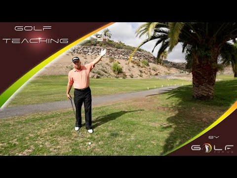 Golf Spezialschläge:  Flach unter Ästen