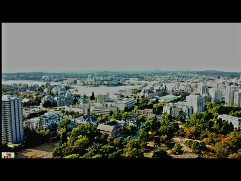 Victoria BC Canada Drone Footage