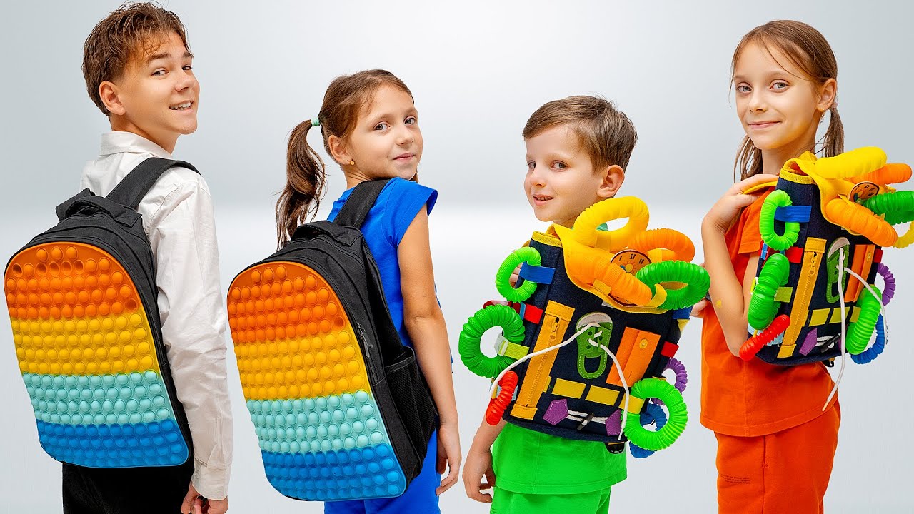 Alex Broke His Bag – Can Eva Help? Best Friends Matching Backpacks