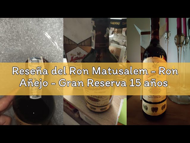 Vídeo relacionado con Ron Abuelo - Ron Añejo 7 Años Reserva Superior - Botella 700 ml.