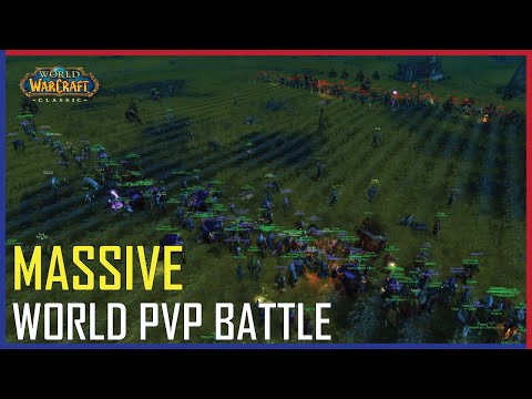 WoW Classic - Massive World PVP Battle
