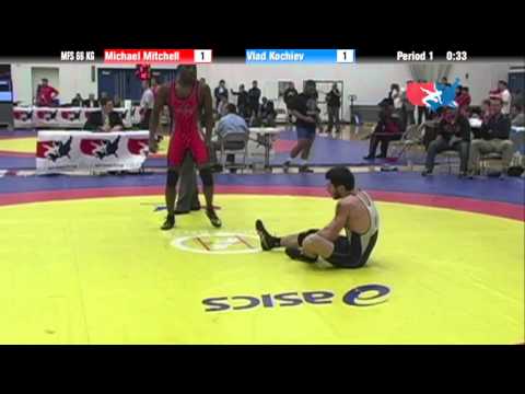 66 KG Consolation R1 - Michael Mitchell (NYAC) vs. Vlad Kochiev (TMWC)
