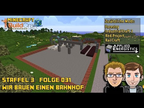 Let´s Play Buildcraft [HD+] S03E031 - Railcraft - Wir bauen eine Bahnhof