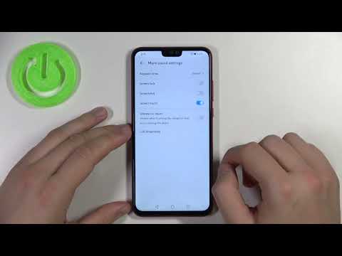 HUAWEI Honor 8x & Sound Settings – Activate and Disable Touch Screen Sound
