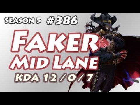 SKT T1 Faker - Twisted Fate vs Lulu - Mid - Highlights (Jul 13, 2015)