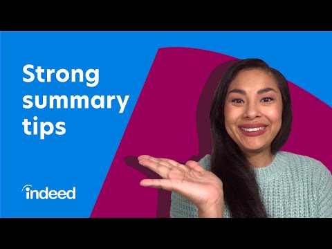 Cómo escribir un resumen de currículum: 5 ejemplos contundentes | Consejos profesionales de Indeed