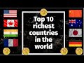 TOP 10 Richest Countries In The World 2022
