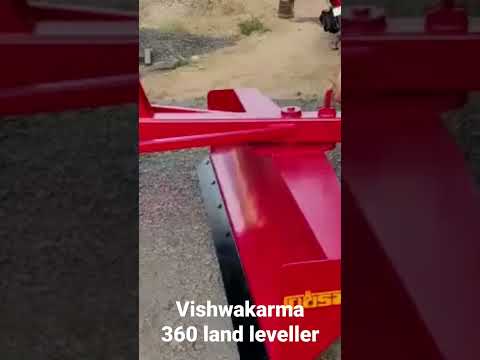 150 kg tractor mounted 360 degree land leveller, model name/...