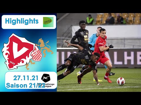 Highlights: FC Vaduz vs FC Stade Lausanne - Ouchy (27.11.21)