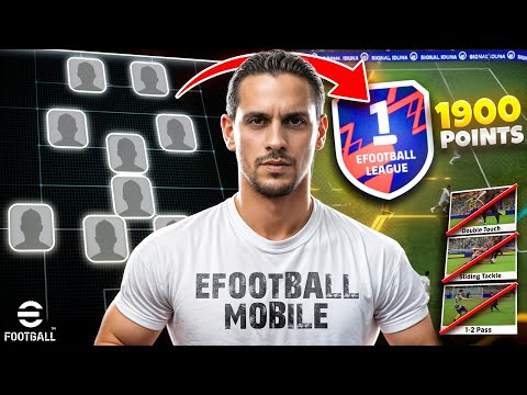 My Formation and Tactics I used to Reach Division 1 in eFootball Mobile (as a Total Beginner) 