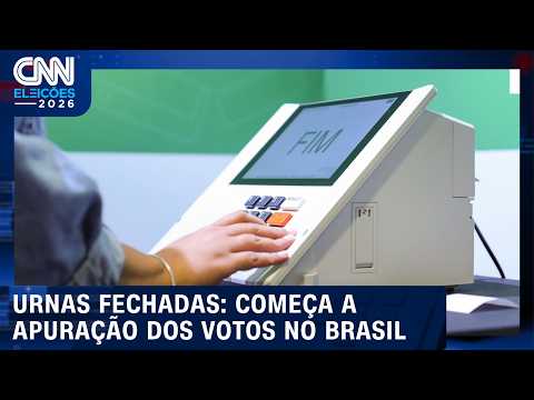Urnas fechadas: começa a apuração de votos ao redor do Brasil | CNN ELEIÇÕES