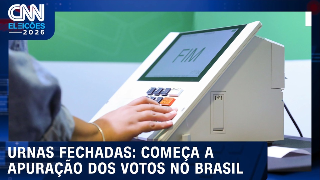 Urnas fechadas: começa a apuração de votos ao redor do Brasil | CNN ELEIÇÕES