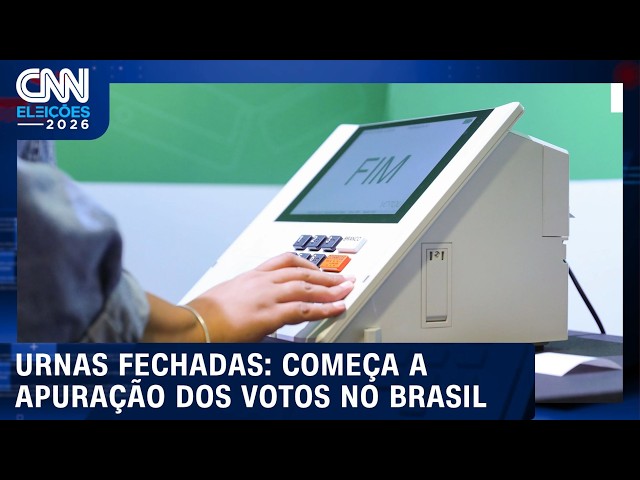 Urnas fechadas: começa a apuração de votos ao redor do Brasil | CNN ELEIÇÕES