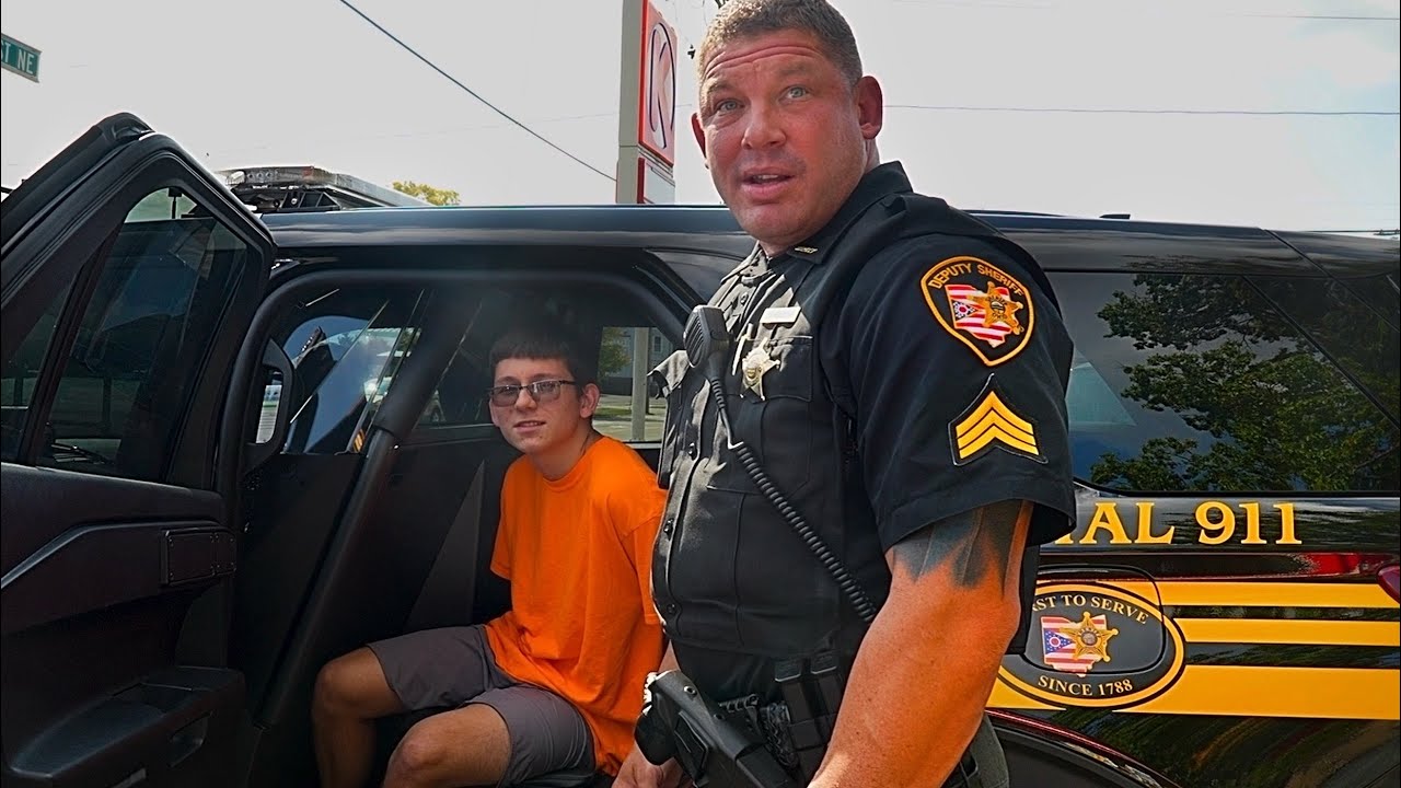 Drinking Prank On Cops!