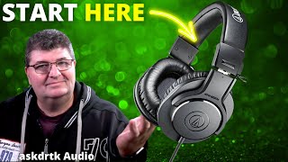 Video thumbnail for Your First Studio Headphones - $49 Audio Technica ATH-M20x Detailed Review by askdrtk
