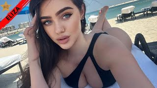 Elizabeth: The Blue-Eyed Model Captivating Instagram