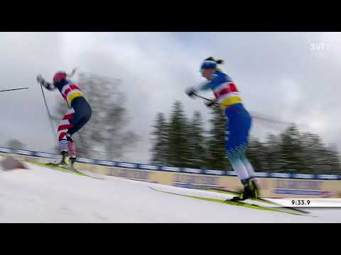 Längdskidor Ulricehamn 2021 - Damer Herrar Teamsprint Fristil