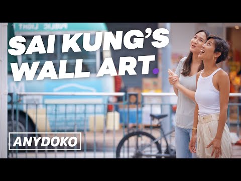 Discover Hidden Wall Art In Sai Kung, A Beach Town In Hong Kong!