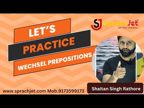 Let's Speak German with Wechsel Preposition_A1 German Grammar