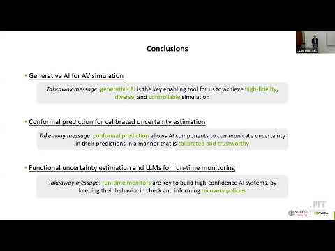 EI Seminar - Marco Pavone - Building Trust in AI for Autonomous Vehicles