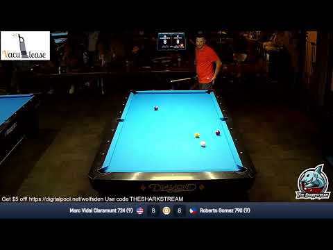 Battle of the Bull - Nine Ball - Roberto Gomez vs. Marc Vidal Claramunt [8/15/2025 1pm]