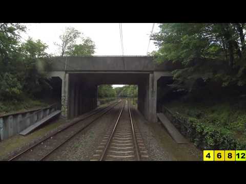 A train driver's view: Zandvoort - Amsterdam CS, SGMm, 25-May-2019.