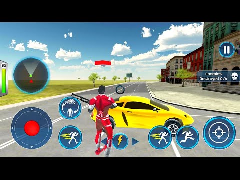 Grand Police Robot Speed Hero City Cop Robot Games Android Gameplay #1