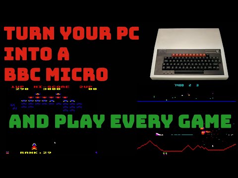 Turn your PC into a BBC Micro and play every game ever written for free