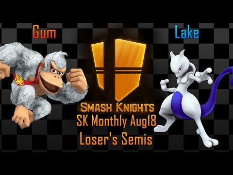 Gum (DK) VS Lake (Mewtwo) LS SK Monthly Aug 2018