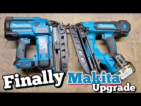 New Makita DBN610 angled 16g nail gun. Finally