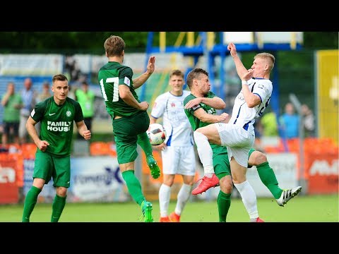 MKS Kluczbork - Warta Poznań 3:3, skrót meczu, 1 maja 2018
