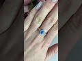 Серебряное кольцо с опалом 0.17ct