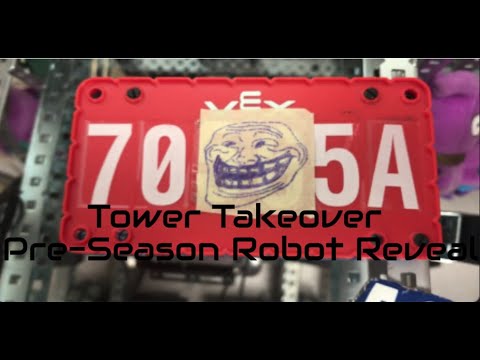 Vex 2019-2020 Tower Takeover Pre-Season Robot Reveal