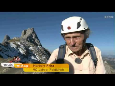 Herbert Fritz Climbing The Zimba (German Version)